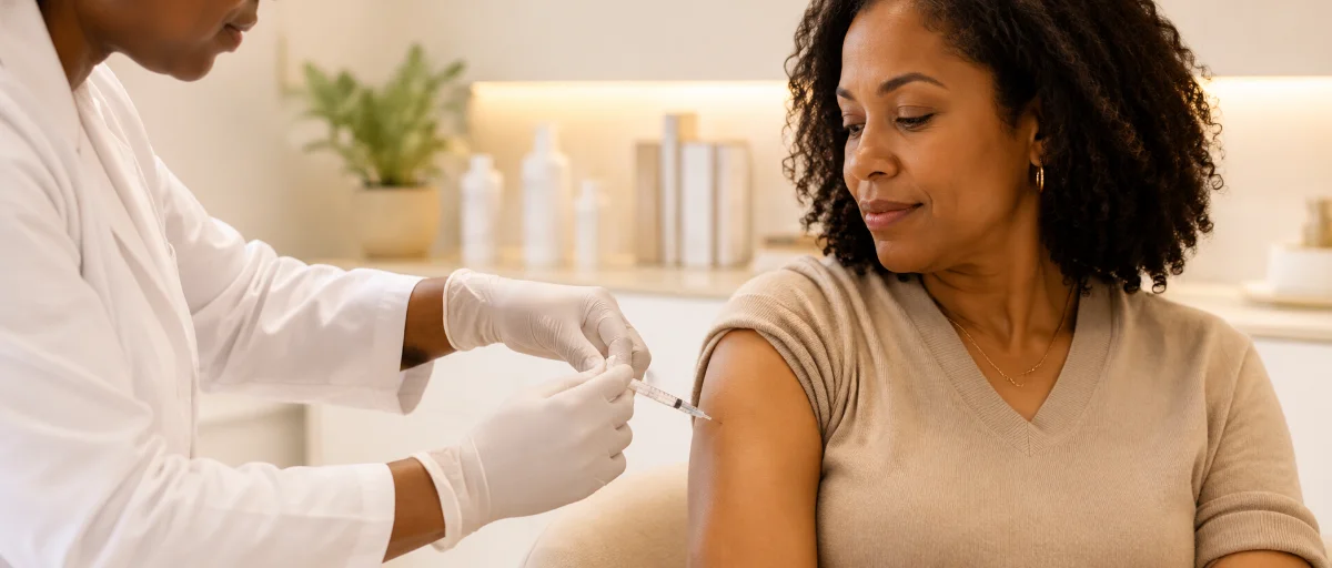 Consultation or GLP-1 injection moment
